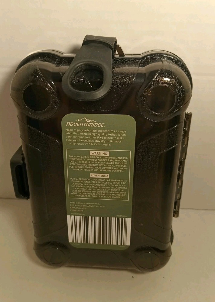 Adventuridge Watertight Extreme Weather Storage Case Green + Card L@@k!!!