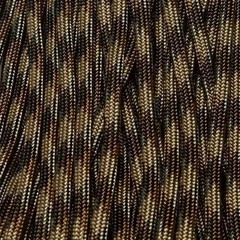 550 Paracord Brown Camo Made in the USA Nylon/Nylon