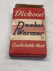 Vintage Dickson Pocket Hand Warmer NEW UNUSED in Box JonE Jon-E Japan