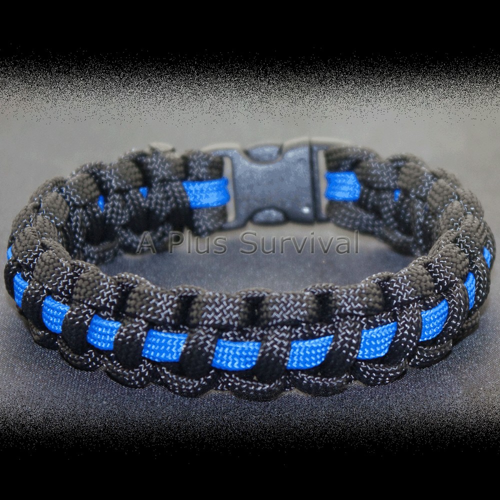 Police Paracord Emergency Rope Survival Bracelet 9 Feet 7 Strand 550 LB