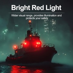 Boat Flares, Marine Flares Waterproof Boat Safety Kit Upgraded Emergency Signals