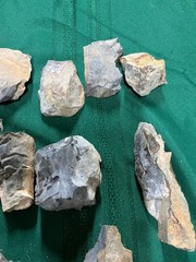 Vinton county Ohio flint Rock, Steel Striker, Fire Starter, Bushcraft, Survival