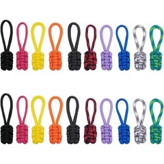 20 Pcs 10 Colors Replacement Zipper Pulls Tab, Paracord Zipper Pulls Universa…