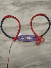 48″ 550 And 95 Paracord Shepherd Rock Sling With Adjustable Finger Loops