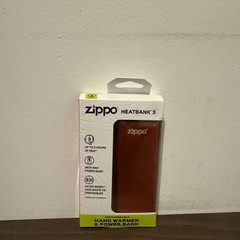 Zippo HeatBank 3 Rechargeable Hand Warmer & USB Power Bank 2600mAh (Red)