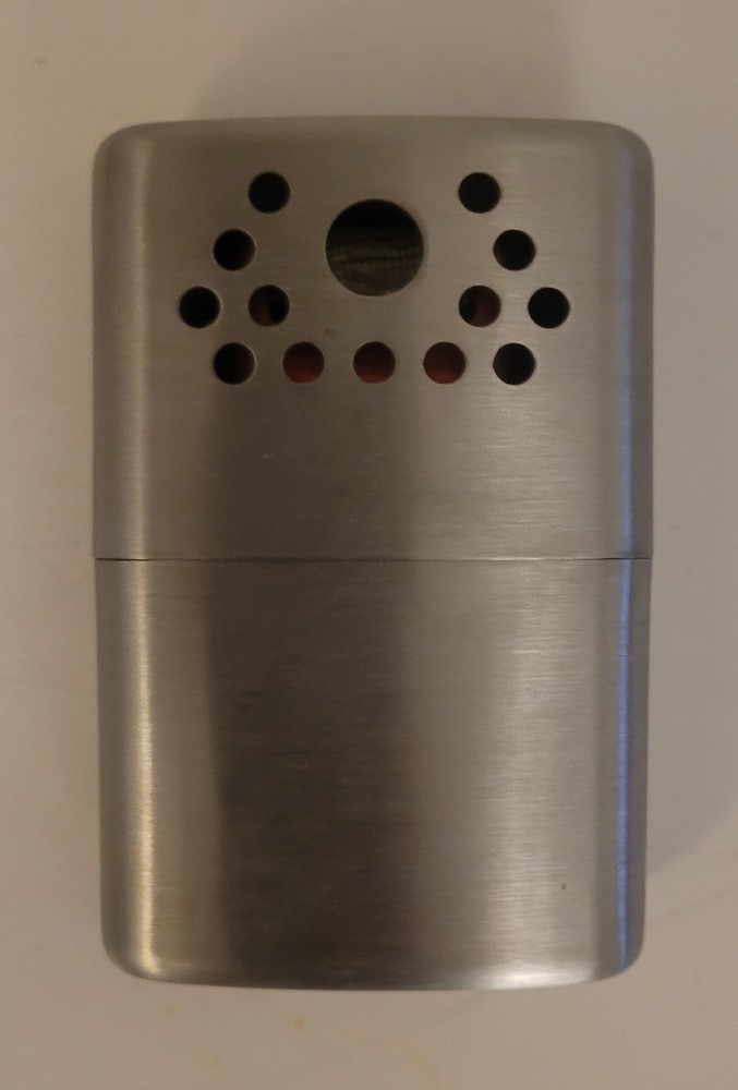 VINTAGE 1960 JON-E Hand Warmer Standard Stainless Steel Made In USA