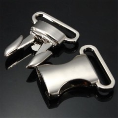 Metal Quick Release Buckle Fashion Curved Top for Survival Paracord Bracelet