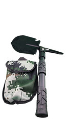 16in Portable Heavy Duty Alloy Steel Multi Tool Shovel Axe and Pickaxe