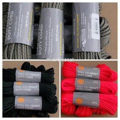 Survival Camping Hike Paracord 550 Multi Color Paracord 50 ft (15m) FREE SHIP