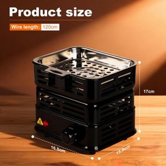 Multipurpose Charcoal Burner 1000W Electric Burners Starters