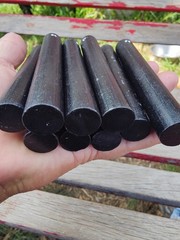 One (1) Ferrocerium Rod 3/4″ X 5″ with defects Mischmetal ferro rod metalmatch
