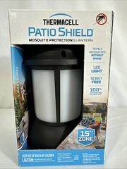 Thermacell Patio Shield 15 Foot Zone Scent Free Mosquito Repellent Lantern