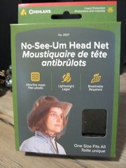 Coghlan’s No-See-Um Head Net – Ultra Fine Mesh Netting 2507 – Hat Not Included