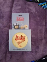 NEW NUWICK 120 Hour Emergency Candle ~ Moveable Wicks Reusable Light Heat Cook