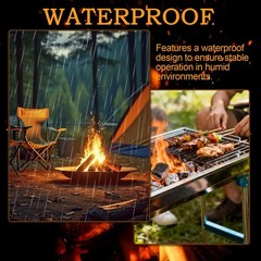 Raneped Waterproof Fire Starters for Campfires & Fireplace 30 Pcs/Bag