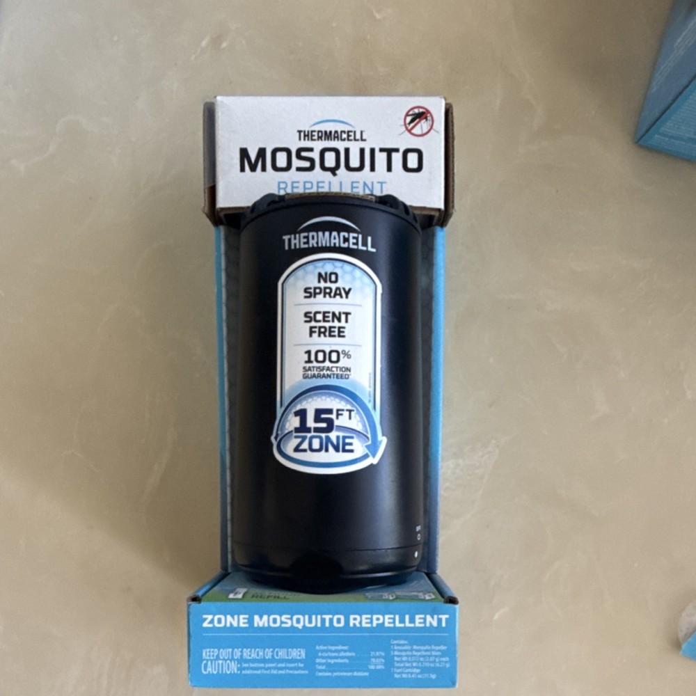 Thermacell MRPSL Mosquito Repellent Black 15ft Zone No Spray Scent Free