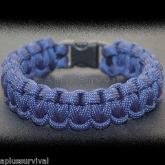 Navy Blue – Paracord Emergency Survival Rope Bracelet 550 LB – Made in the USA