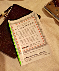 NEW Zippo Reusable Metal Catalytic Hand Warmer with Pouch vintage