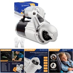 13 Teeth Clockwise Starter Ford F-150 Transit Mustang 12V 1.4KW
