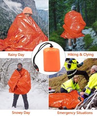 Emergency Survival Sleeping Bag, Ultralight Heat Resistant Cold Protection Rescue…
