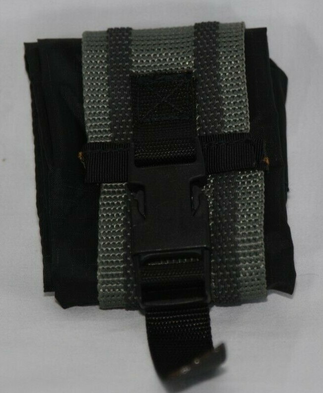 HANDMADE BELT MOUNT FORAGING POUCH MADE FROM 1.9 OZ. RIPSTOP NYLON 9″ W x12″ H