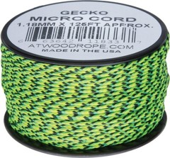 High Tech Braided Micro Cord 125ft Polyester/Nylon, Strength 100 lbs, USA Made &
