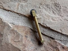 TAD Gear Survival Spark Brass Fire Starter Sewing Tool Triple Aught Design USA