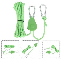 Rope Lanyard Strap Tent Pulley 100g Adjustable Fastener Non Slip Ratchet Hanger