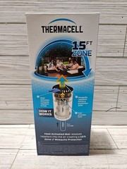 Thermacell Zone Mosquito Repellent No Spray Scent-Free 15 ft Zone + 3 Refills