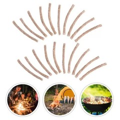 10 Magnesium Shaving Bags + 20 Wax Ropes Fire Starter Kit Camping Hiking Outdoor
