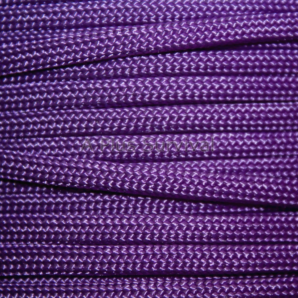 Purple Paracord 1000 Foot 550 lb 7 Strand Camping Survival Bracelet Rope