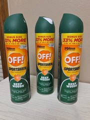 Lot of 3 OFF! Deep Woods Sportsmen 30% DEET Insect Mosquito Repellent 8 oz NEW