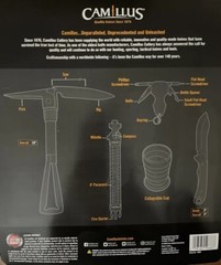 Camillus Survival Hunting 5 Piece Kit Shovel, Knife, Paracord, Multi-Tool & Cup