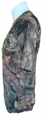 Mossy Oak Camo Shirt Small 34/36 Men’s Camouflage Short Sleeve Hunting Tee Green