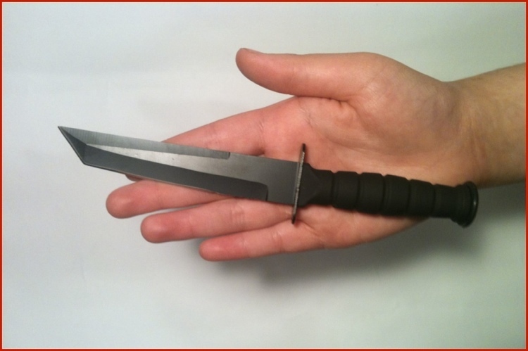 Small Fixed Blade Samurai Katana Tanto Style Knife + Fire Flint Striker