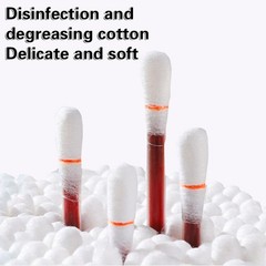 50PCS Medical Alcohol Disposable Emergency Cotton Stick Iodine Disinfected Swab
