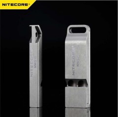 100% New Nitecore Titanium Lifesaving Emergency Survival SOS 120db Whistle