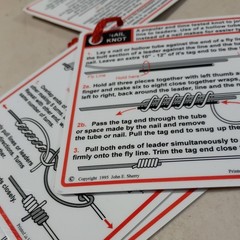 Pro-Knot F101 Fishing Knot Waterproof Plastic Cards