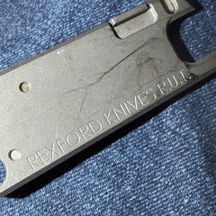 Rexford RUT One Of The First Generation Pieces. Titanium With KYDEX Neck Lanyard