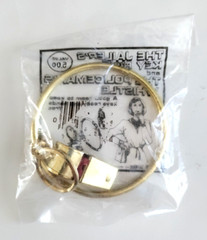 Vintage Jailers Key Ring & Policeman’s Safety Alert Whistle Taiwan