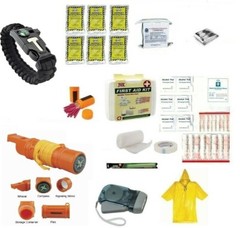 3 Day Backpack Disaster Emergency Survival Kit Earthquake Food Water Whistle NEW