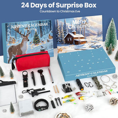 «Survival Kit Advent Calendar 2026 for Men – Survival Gear and Supplies 24 Days