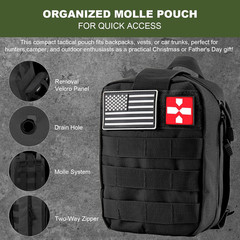 Gifts for Men Fathers Day Dad, Survival Kit, 150 PCS Survival Gear and Supplies