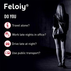 1 Bottle Feloiy Self Defense Pepper Spray 2 Oz Maximum Strength 10% OC US