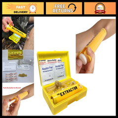 Insect Sting & Snake Bite Venom Extractor Suction Kit – First Aid Tool for Hikin