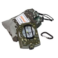 Military Compass & Fire Starter Survival Kit – Waterproof, Lensatic Sighting, Di