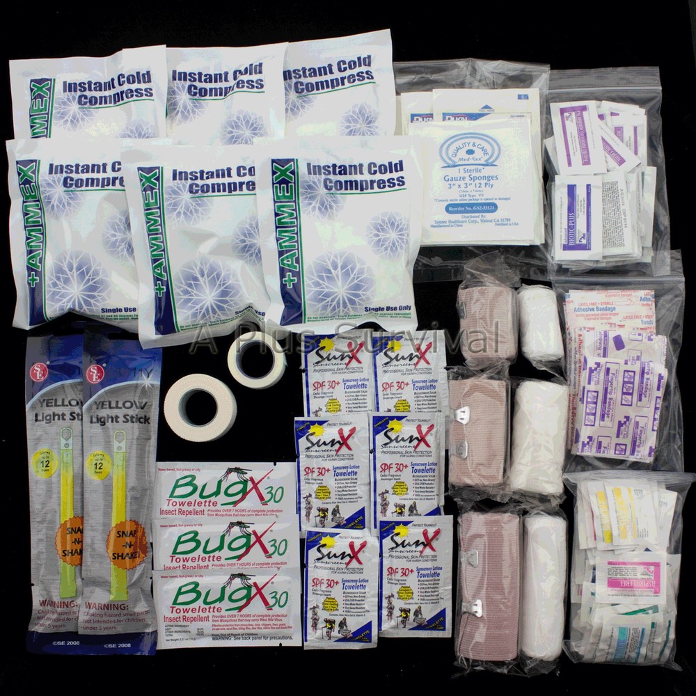 Deluxe Coach Sports Emergency First Aid Kit School Baseball Softball Soccer