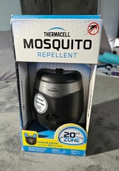 Thermacell 9Hr Rechargeable + 40hrs refill 20ft Mosquito Repeller (E90) E-Zone