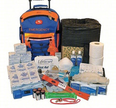 Lifesecure Emergency Survival Kit Evacuation Backpack supplies