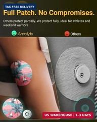 Libre 3 & Plus Sensor Covers Waterproof, 10 Pack Freestyle Libre 3 Cover